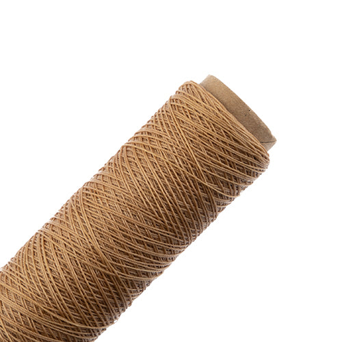 Waxed Polyester Thread Spool 3ply - 500ft - 0.38mm - Natural