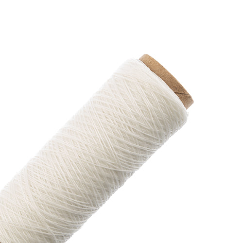 Waxed Polyester Thread Spool 3ply - 500ft - 0.38mm - White