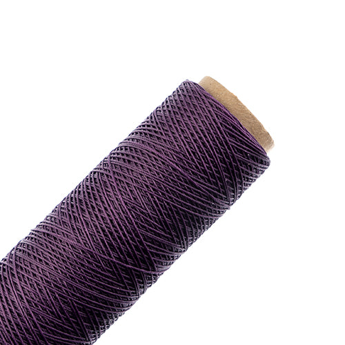 Waxed Polyester Thread Spool 3ply - 500ft - 0.38mm - Purple