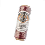 Waxed Polyester Thread Spool 3ply - 500ft - 0.38mm - Red/Brown