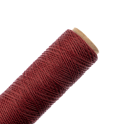 Waxed Polyester Thread Spool 3ply - 500ft - 0.38mm - Red/Brown