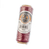 Waxed Polyester Thread Spool 3ply - 500ft - 0.38mm - Wine