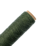 Waxed Polyester Thread Spool 3ply - 500ft - 0.38mm - Olive