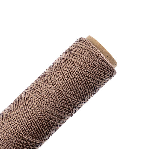 Waxed Polyester Thread Spool 3ply - 500ft - 0.38mm - Sand