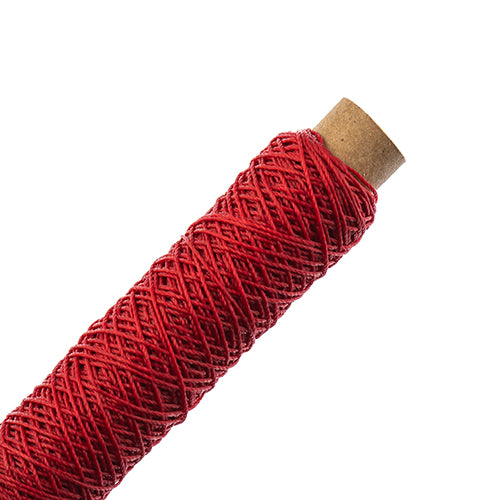 Waxed Polyester Thread Bobbin 3 Ply - 75ft - 0.38mm  -  Red