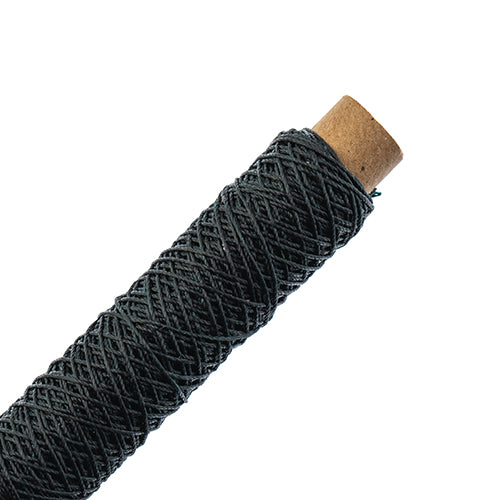 Waxed Polyester Thread Bobbin 3 Ply - 75ft - 0.38mm  -  Green