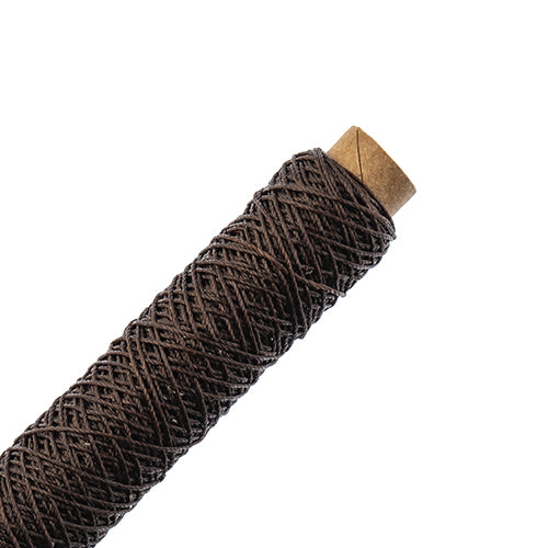 Heavy Duty Waxed Thread 433 yd Spool- Bronze Brown