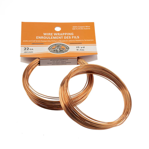 Colored Copper Wire Wrapping Tarnish Resistant - Copper