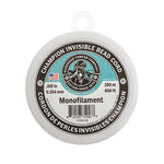 Champion Invisible Bead Cord Monofilament - .010 (0.254mm) diameter 200m (656ft)